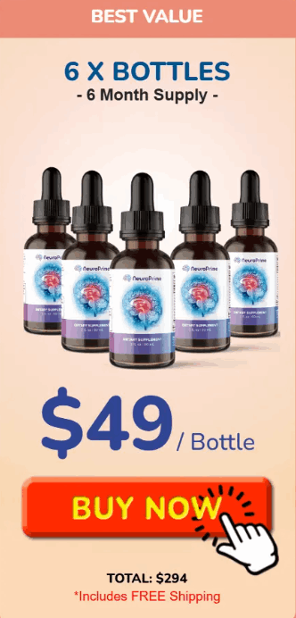 NeuroPrime price 6 bottle